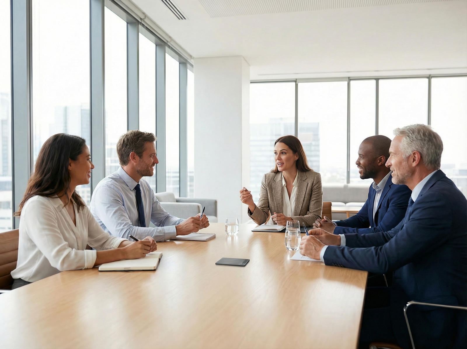 Yuumiu meeting capture device recording a discussion for clear summaries and follow-ups