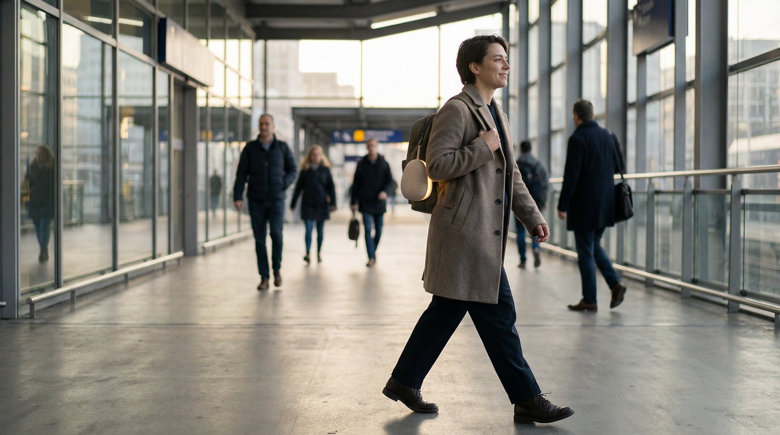 Commuting and transition with Yuumiu Wearable Companions